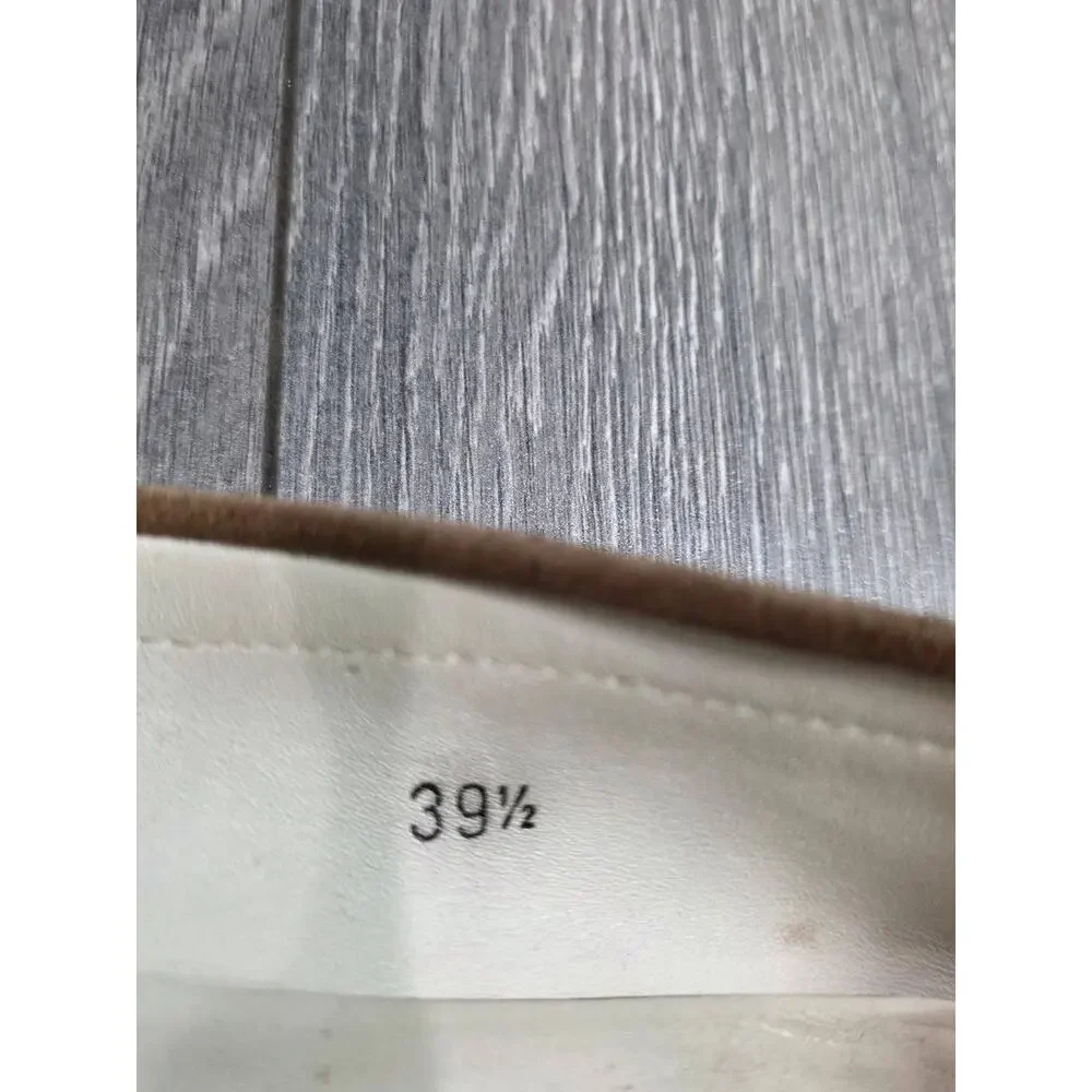 Tod's Gommino suede loafers classic penny slot TAN COLOR size 39 1/2 S000147